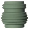 Mila vase 16x15 cm grønn