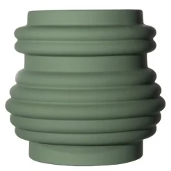 Mila vase 26,5x25 cm grønn