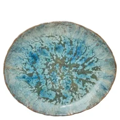 Milla tallerken 27x23 cm grønn