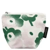 Mini Unikko toalettveske 20x16 cm hvit/rosa/grønn