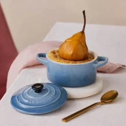 Minigryte ildfast form 0,25L 10 cm chambray