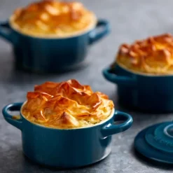 Minigryte ildfast form 0,25L 10 cm deep teal