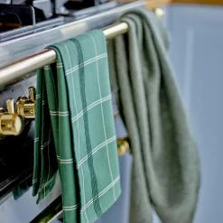 Minimal kjøkkenhåndkle 50x70 cm green