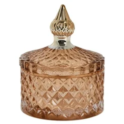 Miya krukke 10,5 cm brun/lys gull