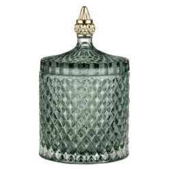 Miya krukke 17,5 cm grønn/lys gull