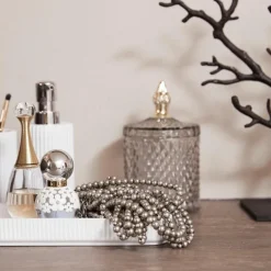 Miya krukke 17,5 cm lysegrå