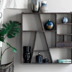 Miya krukke 17,5 cm mørk blå/lys gull