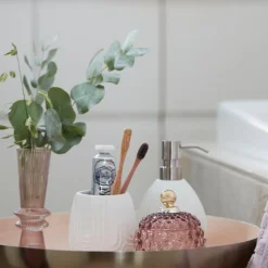 Miya krukke 11 cm rosa