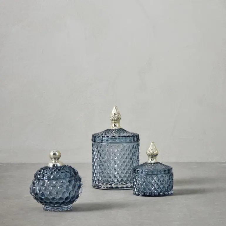 Miya krukke 11x10 cm blå