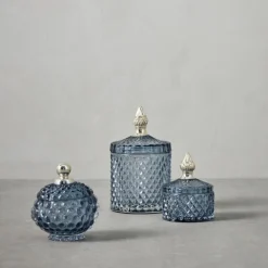 Miya krukke 17,5x10,5 cm blå