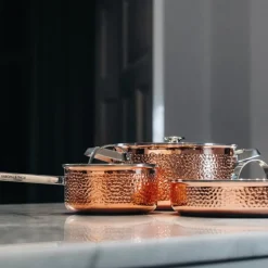 MJÖLNER.1 Vera, Miranda, Modell Y grytesett 3 deler kobber