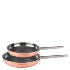 Mjölner YB stekepannesett 2 deler 22+28 cm kobber