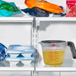 Målebeger m/lokk 0,5L glass