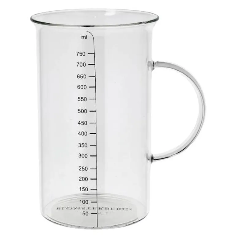 Målekanne 750 ml borosilikatglass
