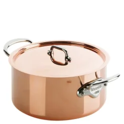 M'minis gryte med lokk 30 cl kobber/stål