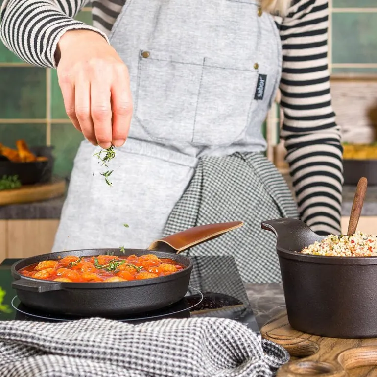 Moi hylster stekepanne brun