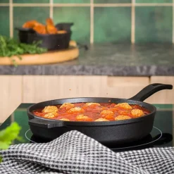 Moi stekepanne 18 cm svart