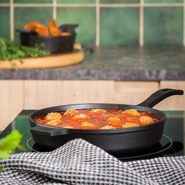 Moi stekepanne 18 cm svart