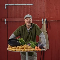 Moi støpejernspanne 28 cm svart