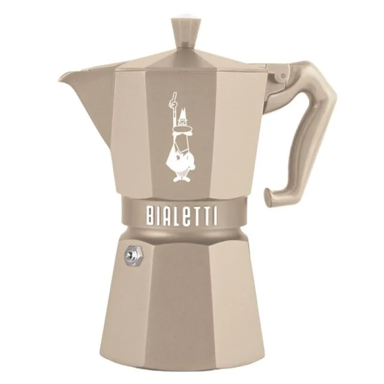 Moka Exclusive espressokoker 6 kopper 27 cl desert