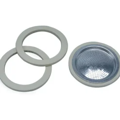 Moka Express 3 stk pakning + filterplate til 9 kopper