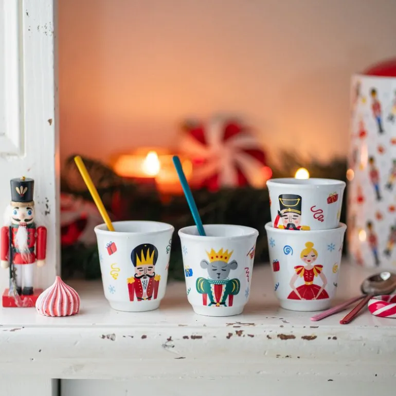 Moka Express CC 2024 espressokopp 8 cl 4 stk multi