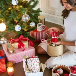 Moka Express CC 2024 espressokanne 3 kopper rød