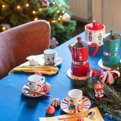 Moka Express CC 2024 espressokanne 6 kopper rød