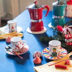 Moka Express CC 2024 kopp med fat 6 cl 2 stk multi