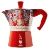 Moka Express espressokanne 6 kopper Dolce & Gabbana rød