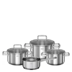 Moments grytesett m/glasslokk 7 deler