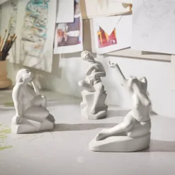 Moments of Being Silent Change 18,5 cm hvit