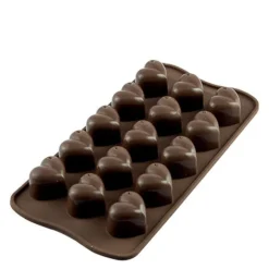 Monamour silikonform for praliner 30x22x2,5 cm 15 stk