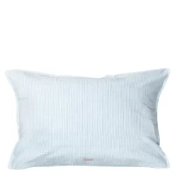 Monochrome Lines putetrekk 70x50 cm lys blå/hvit