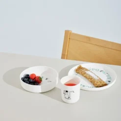 Moomin ABC dyp tallerken 15 cm turqouise