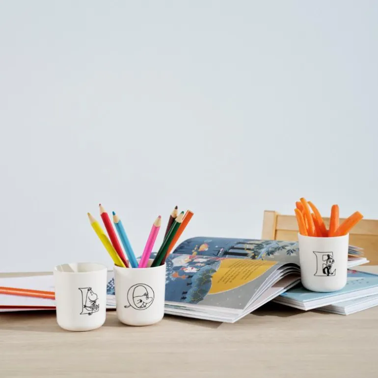 Moomin ABC krus E 20 cl hvit