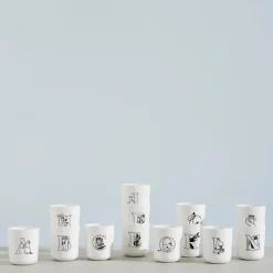 Moomin ABC krus H 20 cl hvit