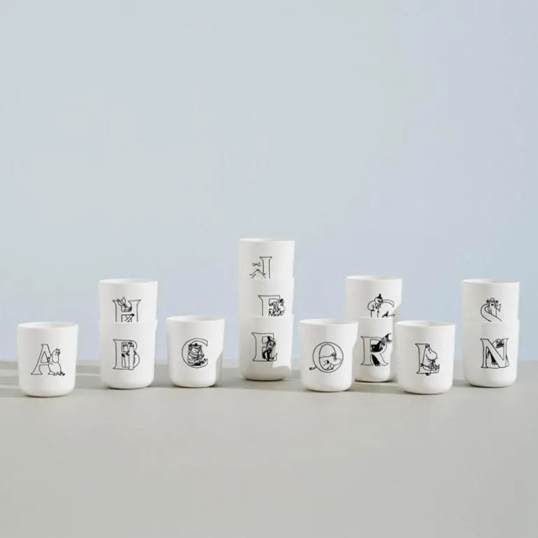Moomin ABC krus N 20 cl hvit
