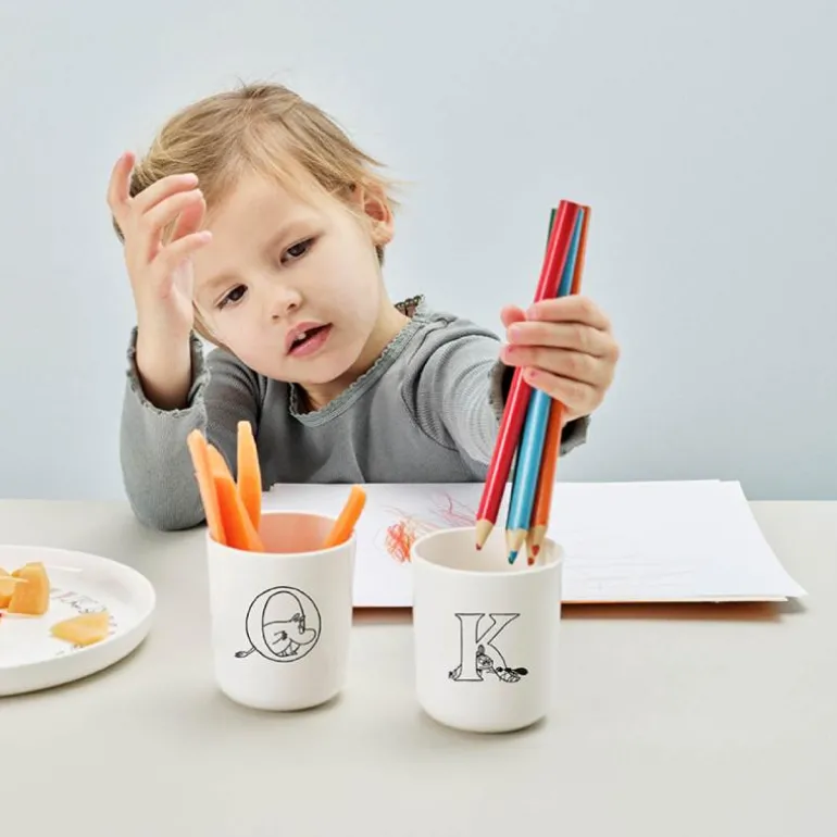 Moomin ABC krus O 20 cl hvit