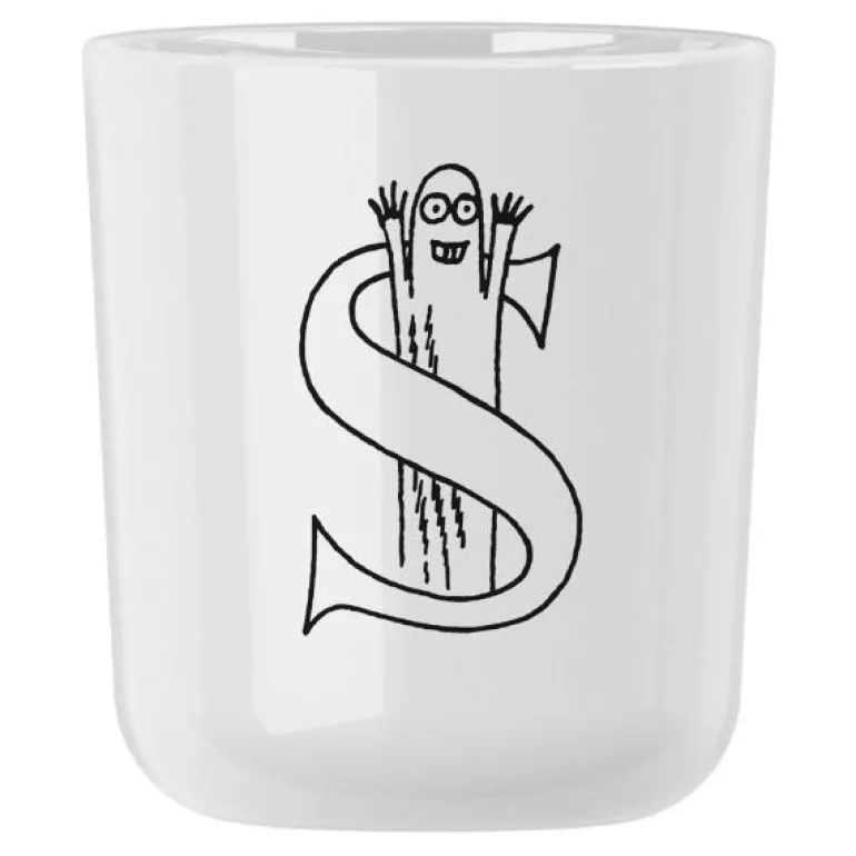 Moomin ABC krus S 20 cl hvit