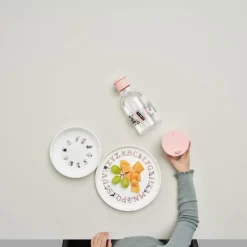 Moomin ABC tallerken 20 cm salmon