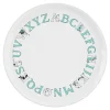 Moomin ABC tallerken 20 cm turqouise