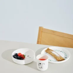 Moomin ABC tallerken 20 cm turqouise