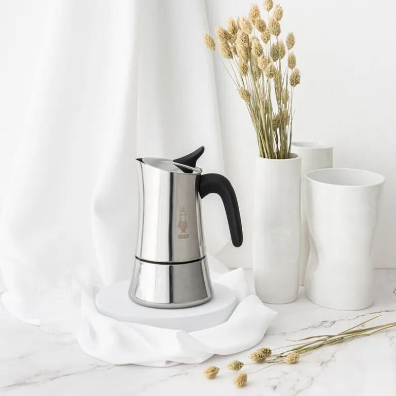 Moon Exclusive espressokanne 4 kopper 15 cl stål