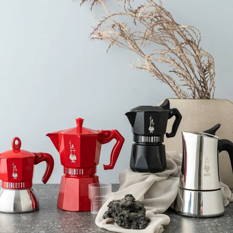 Moon Exclusive espressokanne 4 kopper 15 cl stål