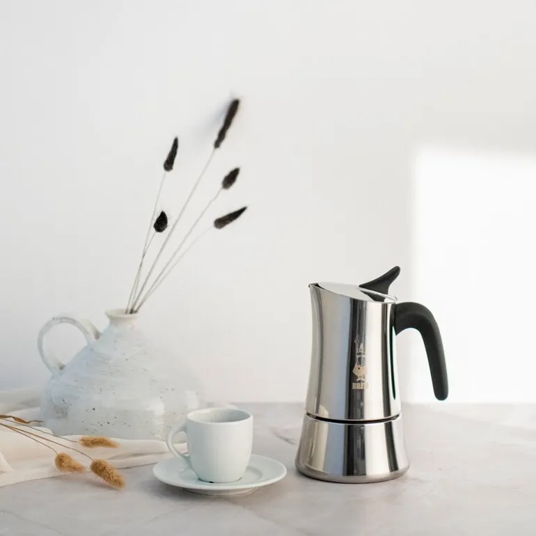 Moon Exclusive espressokanne 4 kopper 15 cl stål