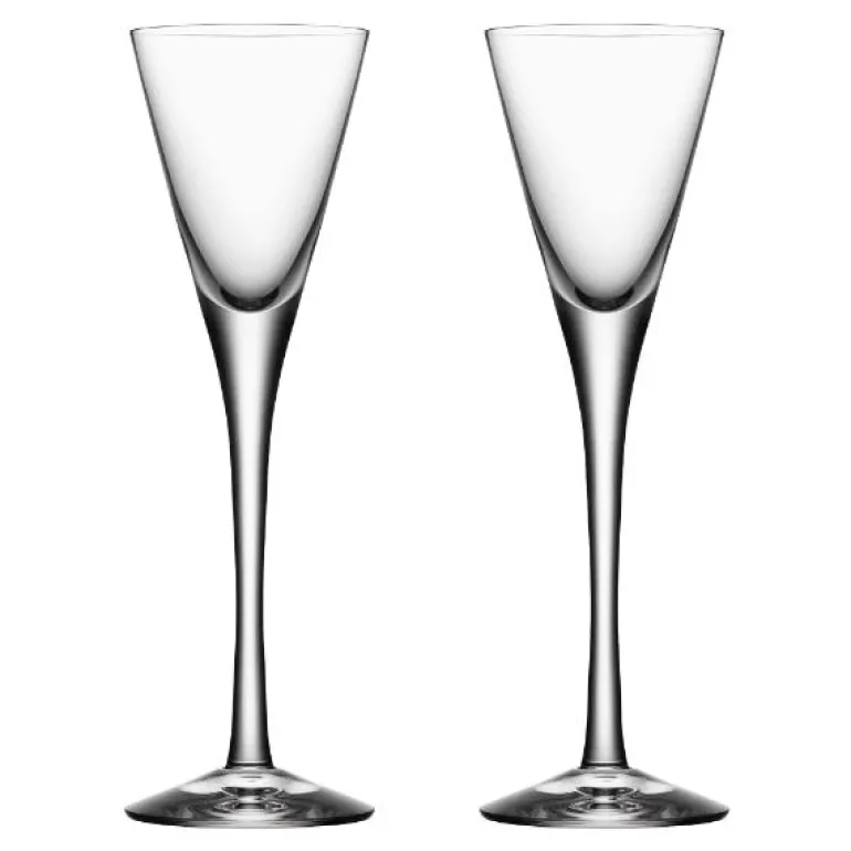 More snapsglass på stett 2 stk