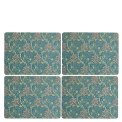 Morris & Co bordbrikke Seaweed 4 stk rød