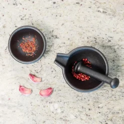 Morter 3 deler svart