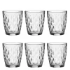 Mosaic vannglass 34 cl 6 stk klar